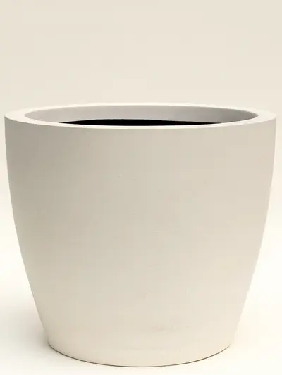 Manolya Beton Saksı No 5 Ø49cm Beyaz -  Saksilar - Lalezar Botanik
